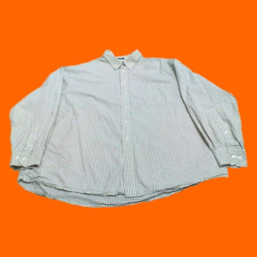 Northern Isles Men's Shirt Heritage Collection Long/Sleeve 100% Cotton 2XL 50/52